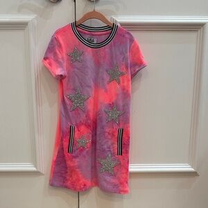MIA Pink and Purple Tie-Dye Top
